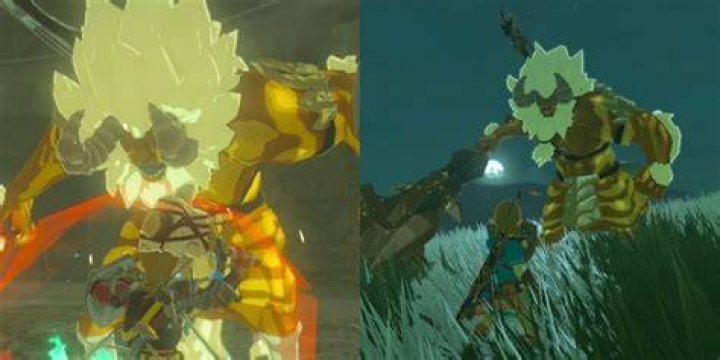 Are there gold Lynels in BoTW?