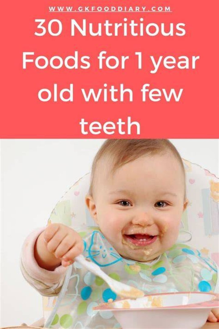 Can you give a 1 year old nuts?