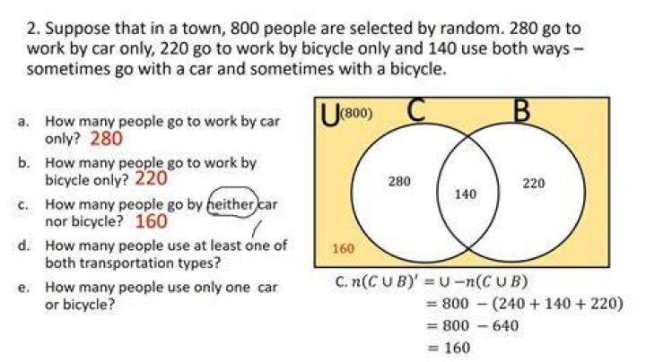 How do you do two set problems?