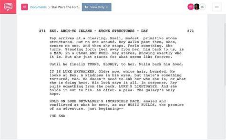 How do you end a script?