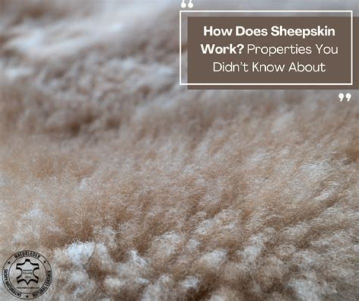 How do you know if sheepskin is real?