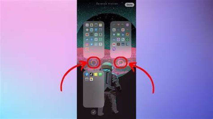 How do you make a hidden Home Screen?
