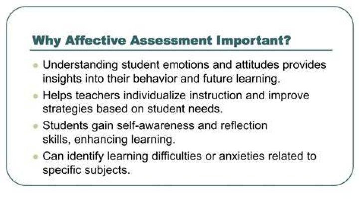 How do you meet affective needs of students?