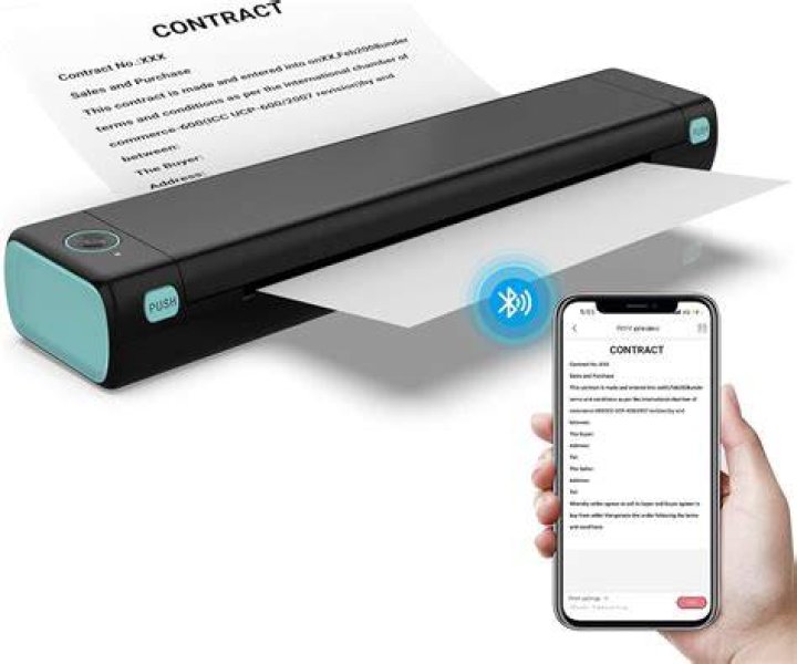 How does Bluetooth printer work?