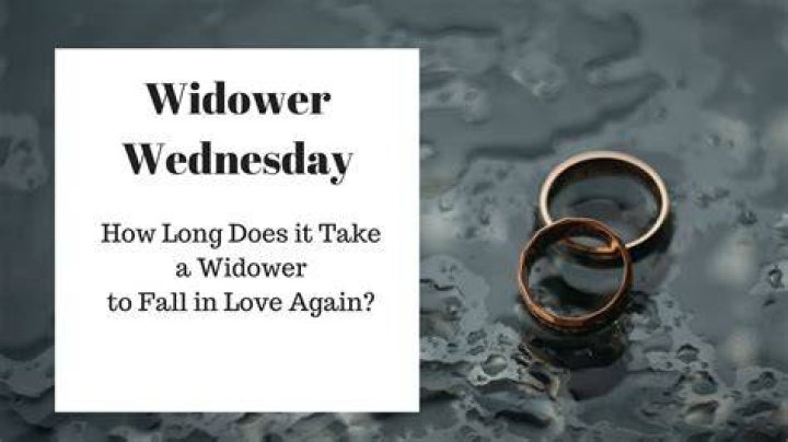 How long does it take for a widower to move on?