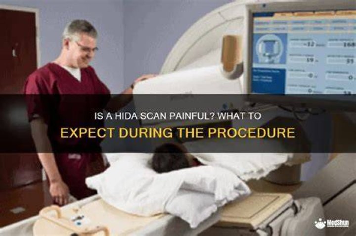 Is a HIDA scan painful?