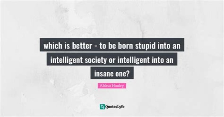 Is it better to be born wealthy or intelligent?