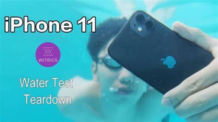 Is refurbished iPhone 11 waterproof?