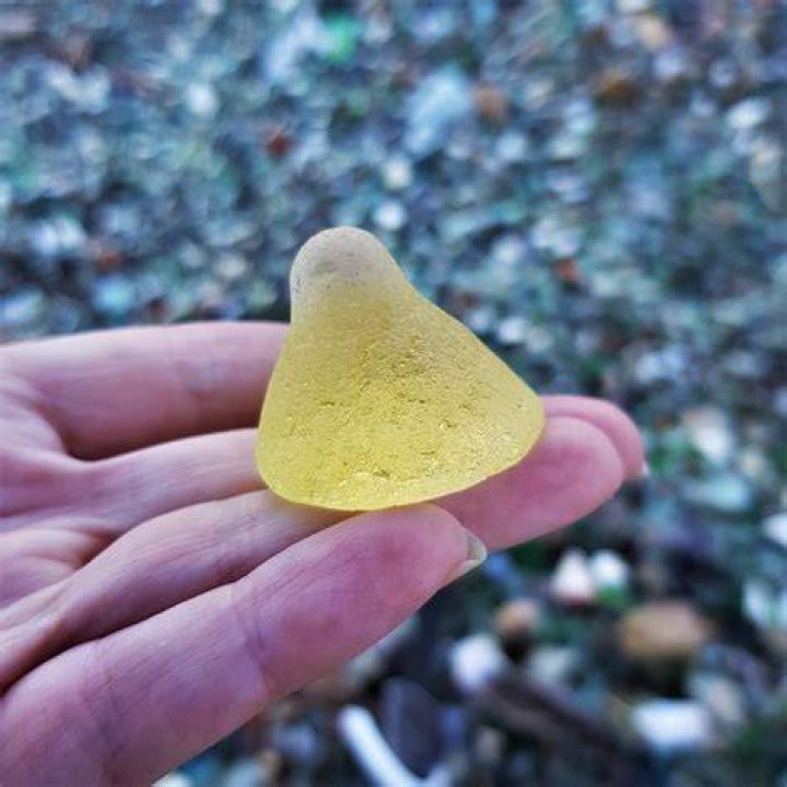 Is yellow sea glass rare?