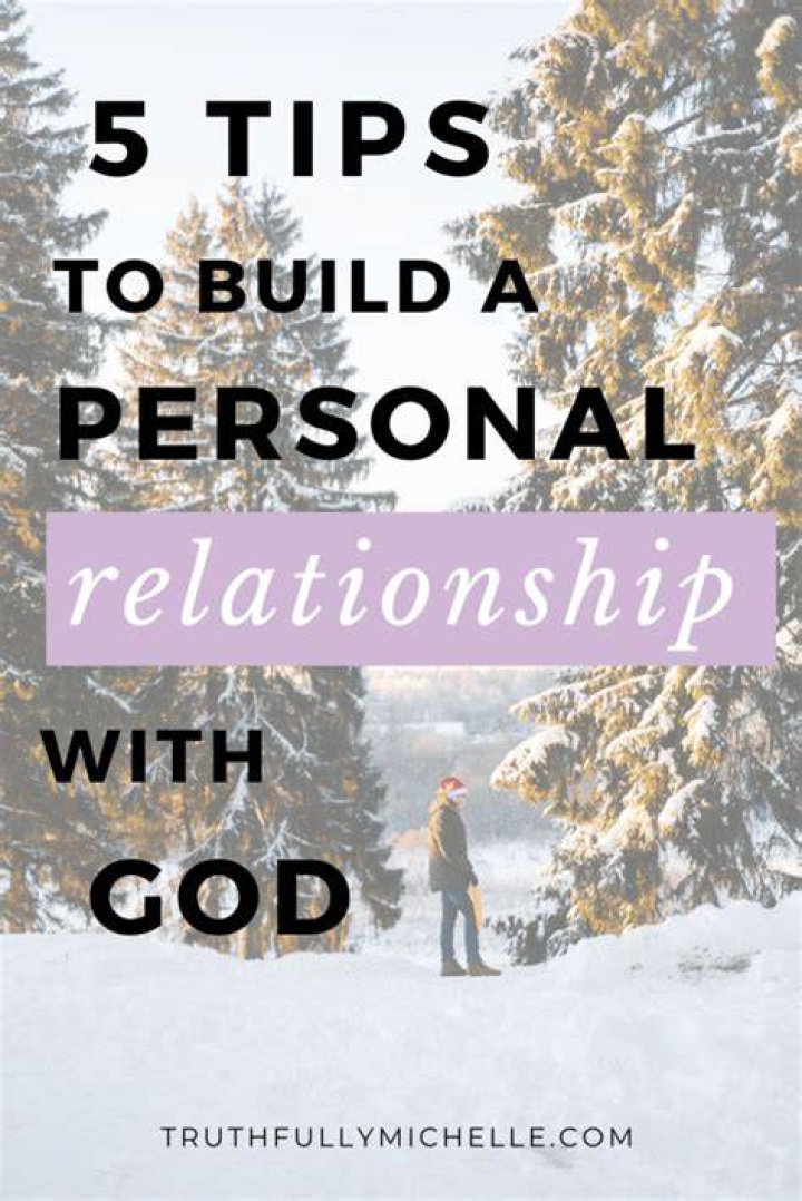What is a personal relationship with God?