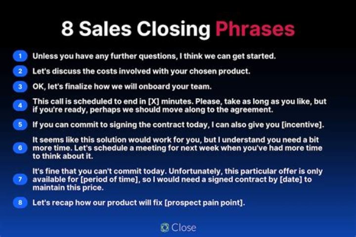 What should you not do when closing?