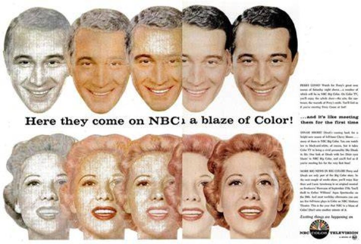 When did TV shows become color?
