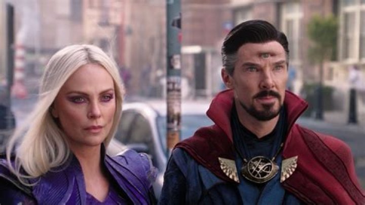 Who was the lady at the end of Doctor Strange?